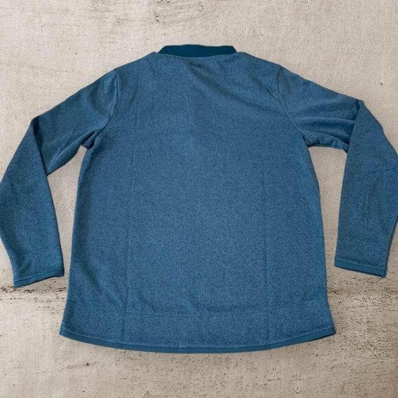 Under Armour Golf Sweater Men’s Size Large Blue Coldgear 1/4 Snap Loose Fit - Picture 5 of 5